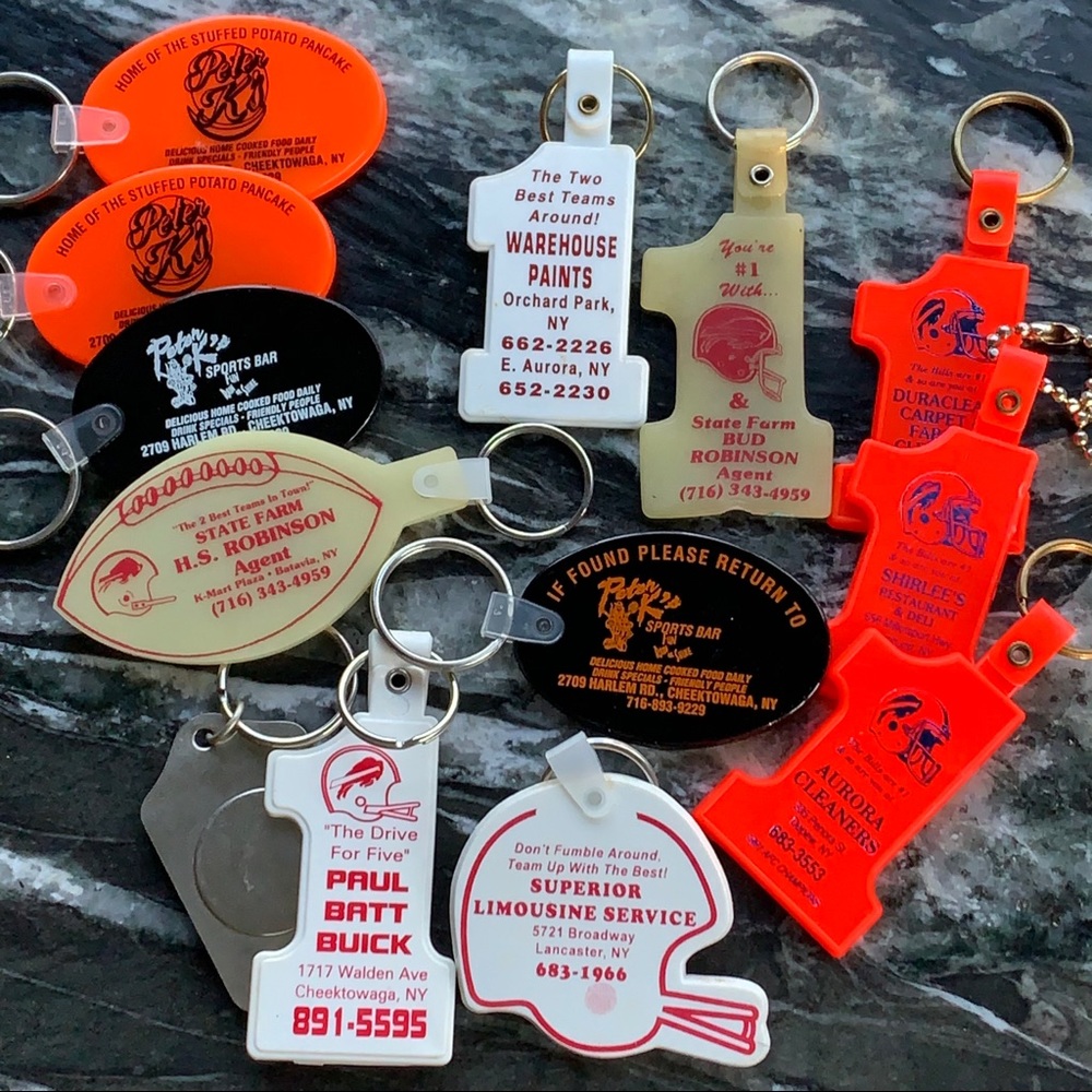 ✨Buffalo Bills✨Vintage Keychains Ornaments